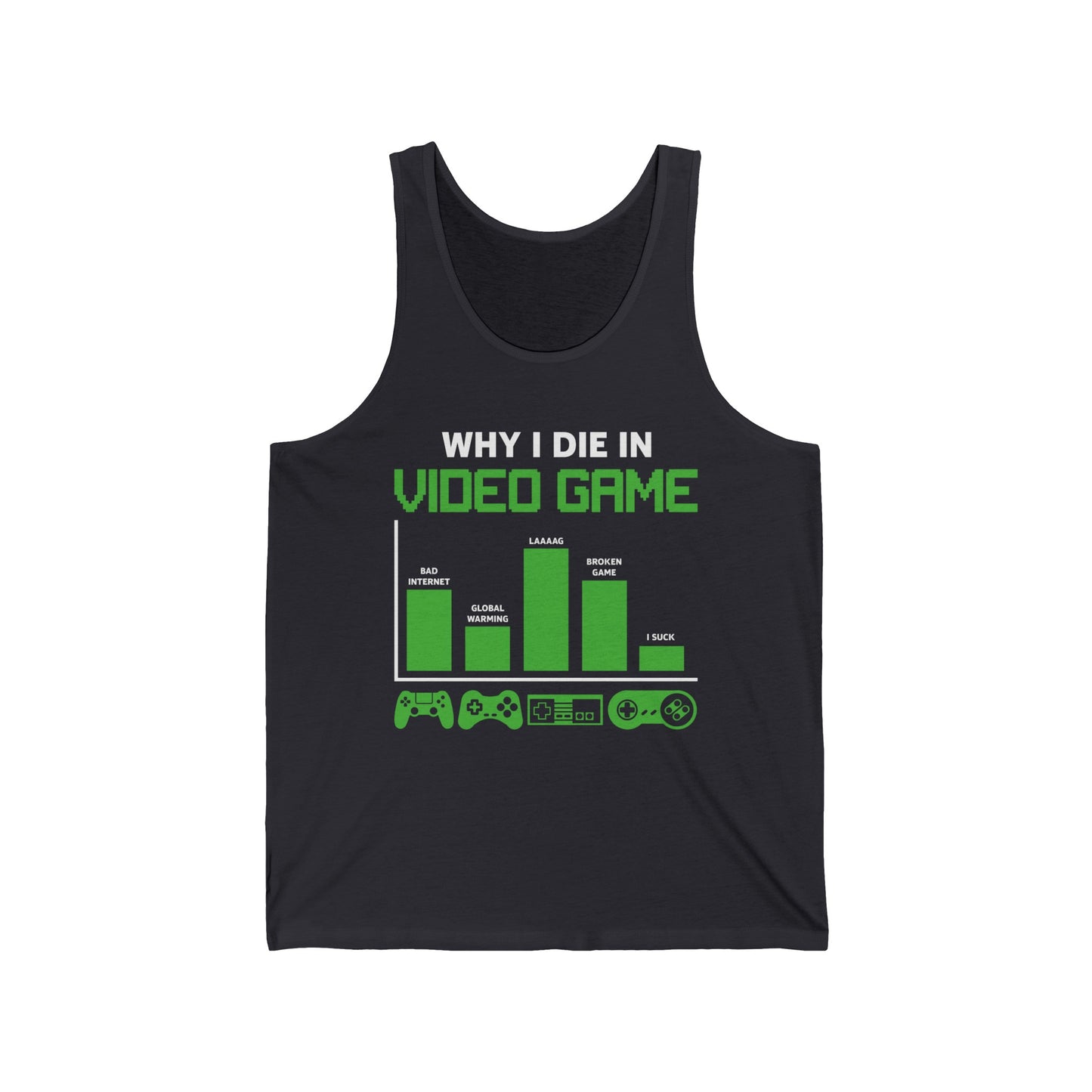 Video Games Funny Gamer Boys Teens Funny I'm Gaming Tank Tops