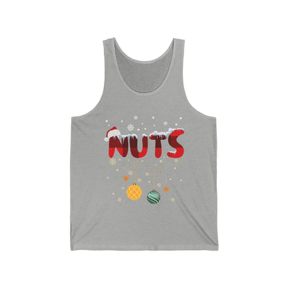 Chest Nuts Matching Chestnuts Funny Christmas Couples Nuts Tank Top