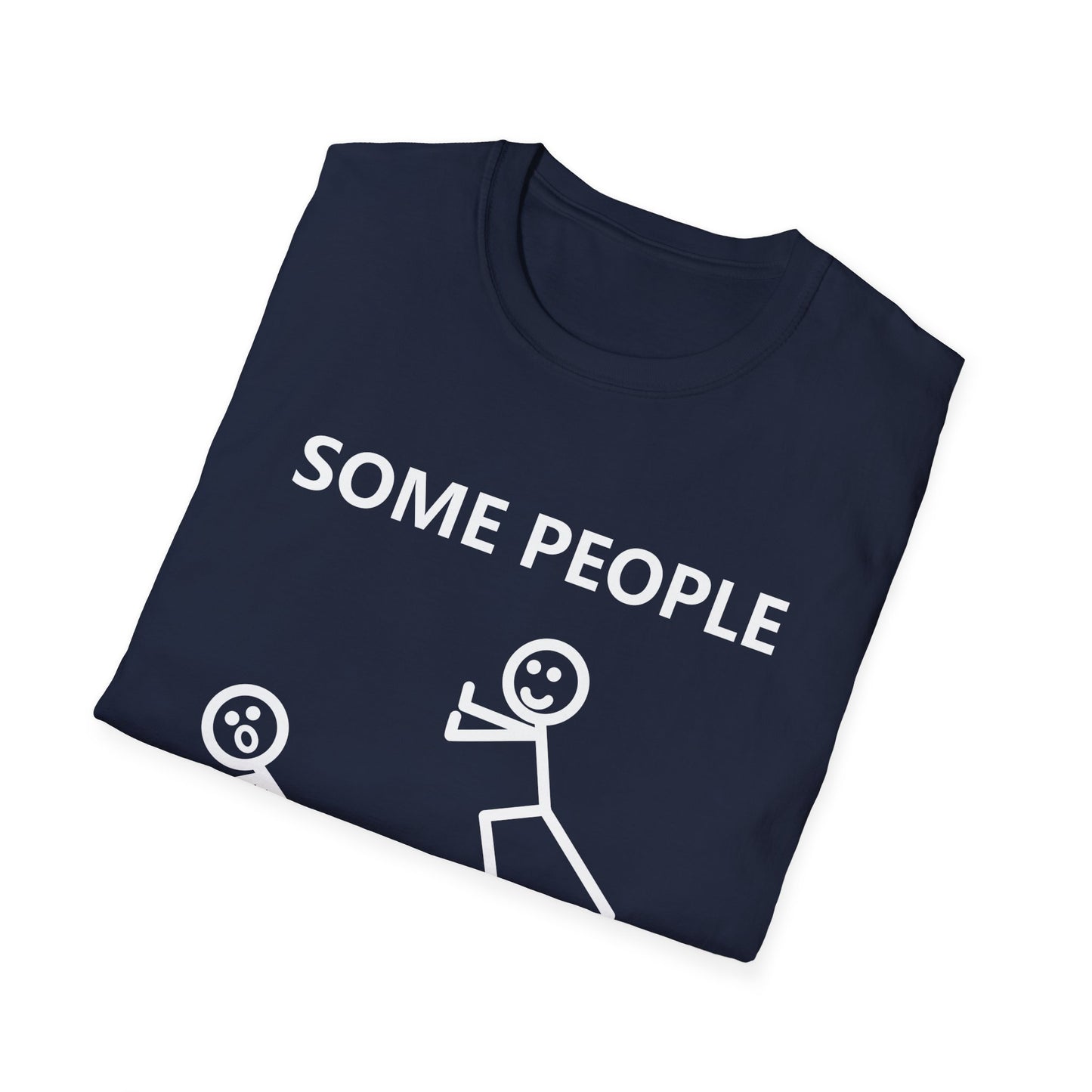 Funny Some People Just Need A Pat On The Back Novelty Sarcastic T-Shirt