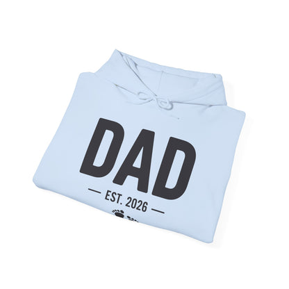 Funny Dad Est 2026 To Be Gifts First Time Dad New Daddy Hoodie For Men Women