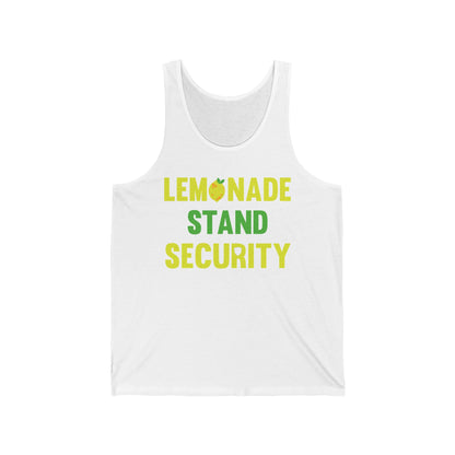 Funny Lemonade Stand Security Summer Tank Top For Men Women Tank Top