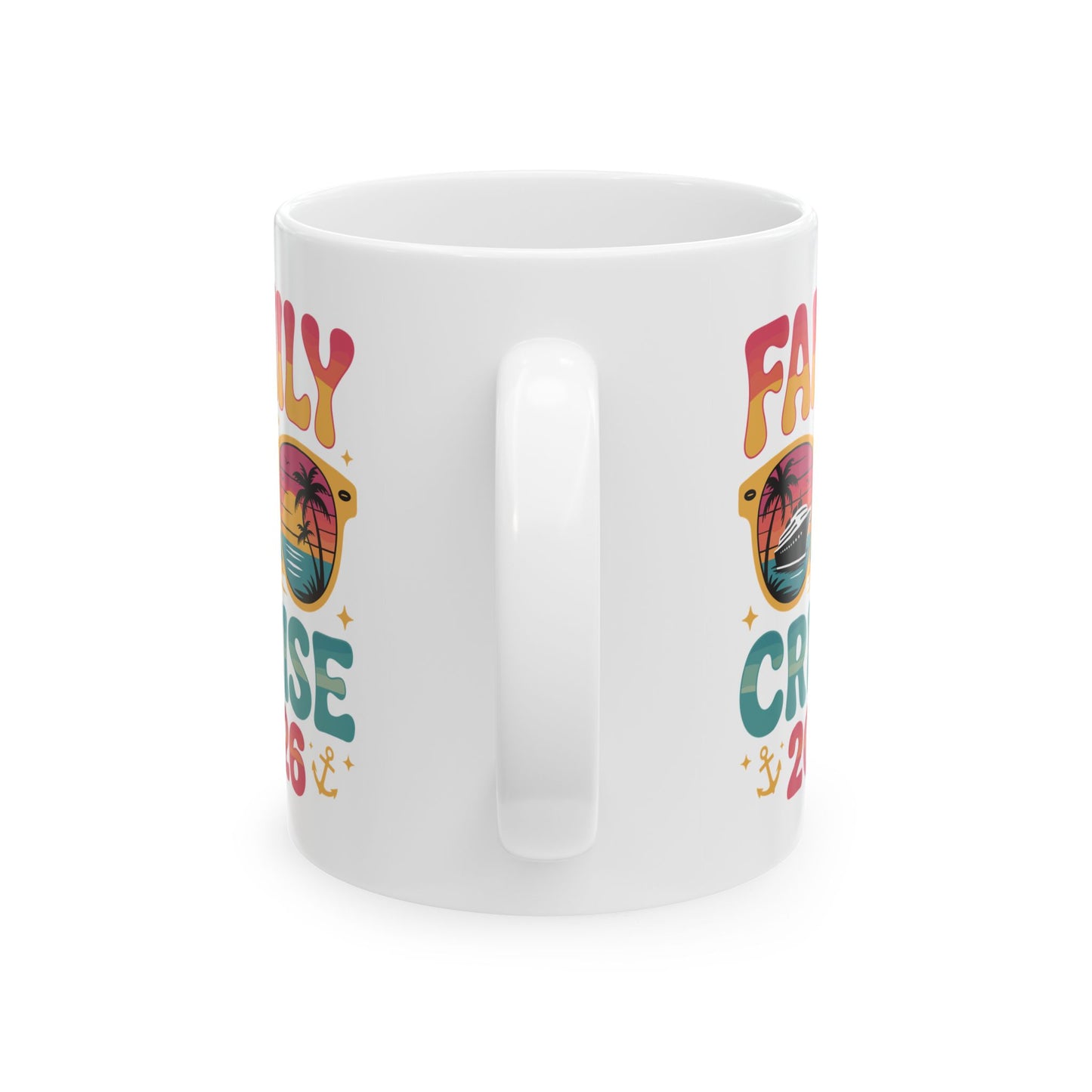 Family Cruise 2026 Summer Vacation Matching Family Cruise Coffee Mug For Women