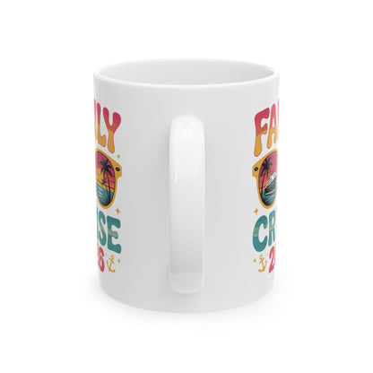 Family Cruise 2026 Summer Vacation Matching Family Cruise Coffee Mug For Women