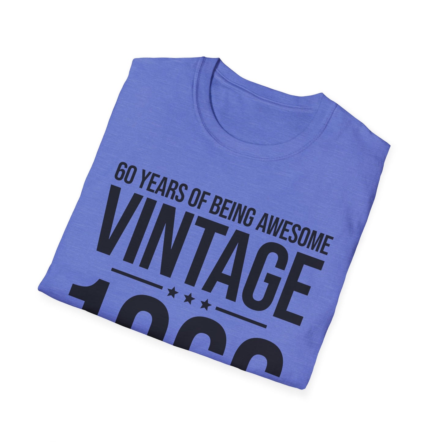 60 Year Old Gifts Vintage 1966 60 Years Awesome 60th Birthday T-Shirt
