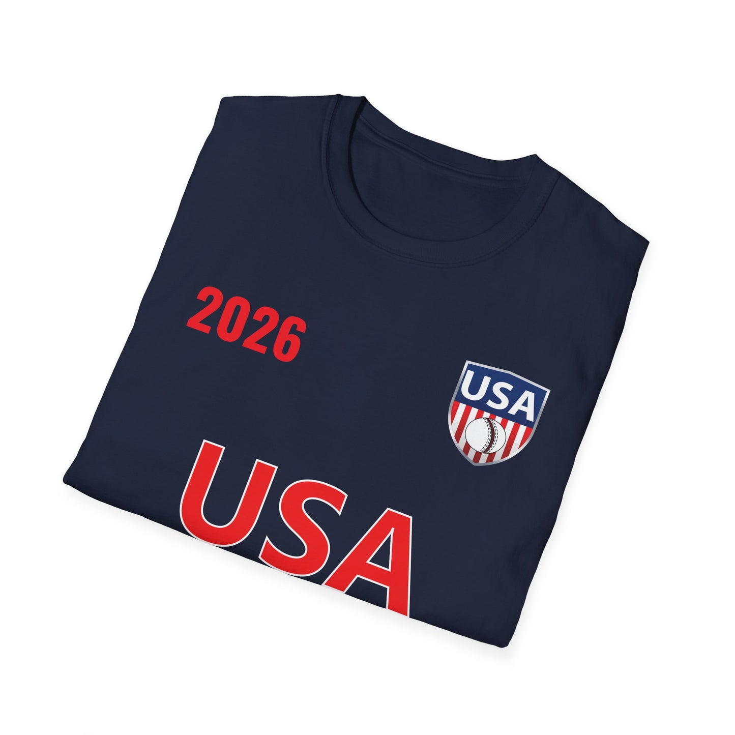 USA T-Shirt Cricket Lovers Fan Team Support 2026