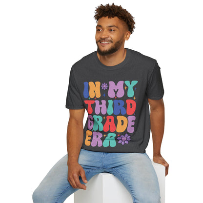 Funny In My 3rd Grade Era Back to School In My Third Grade Era T-Shirt For Men Women T-Shirt
