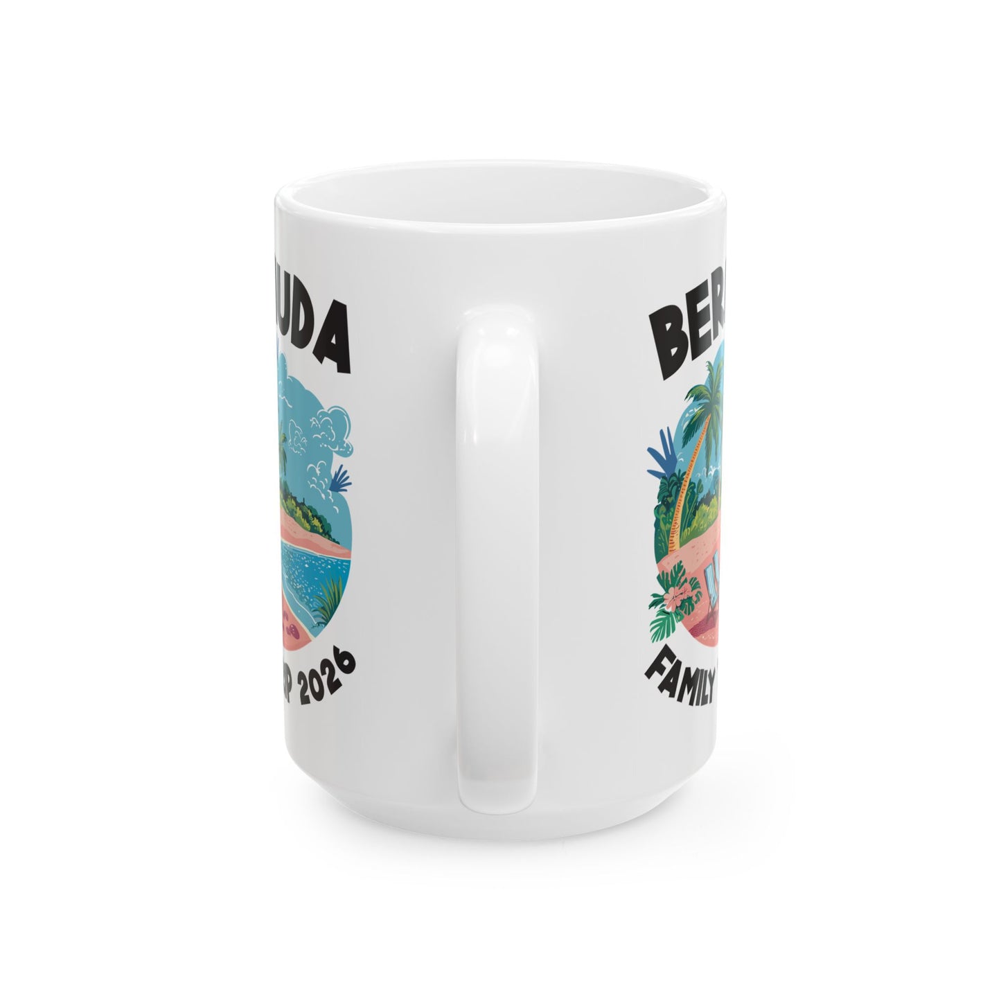 Family Cruise Bermuda 2026 Summer Trip Matching Vacation 2026 Coffee Mug For Women