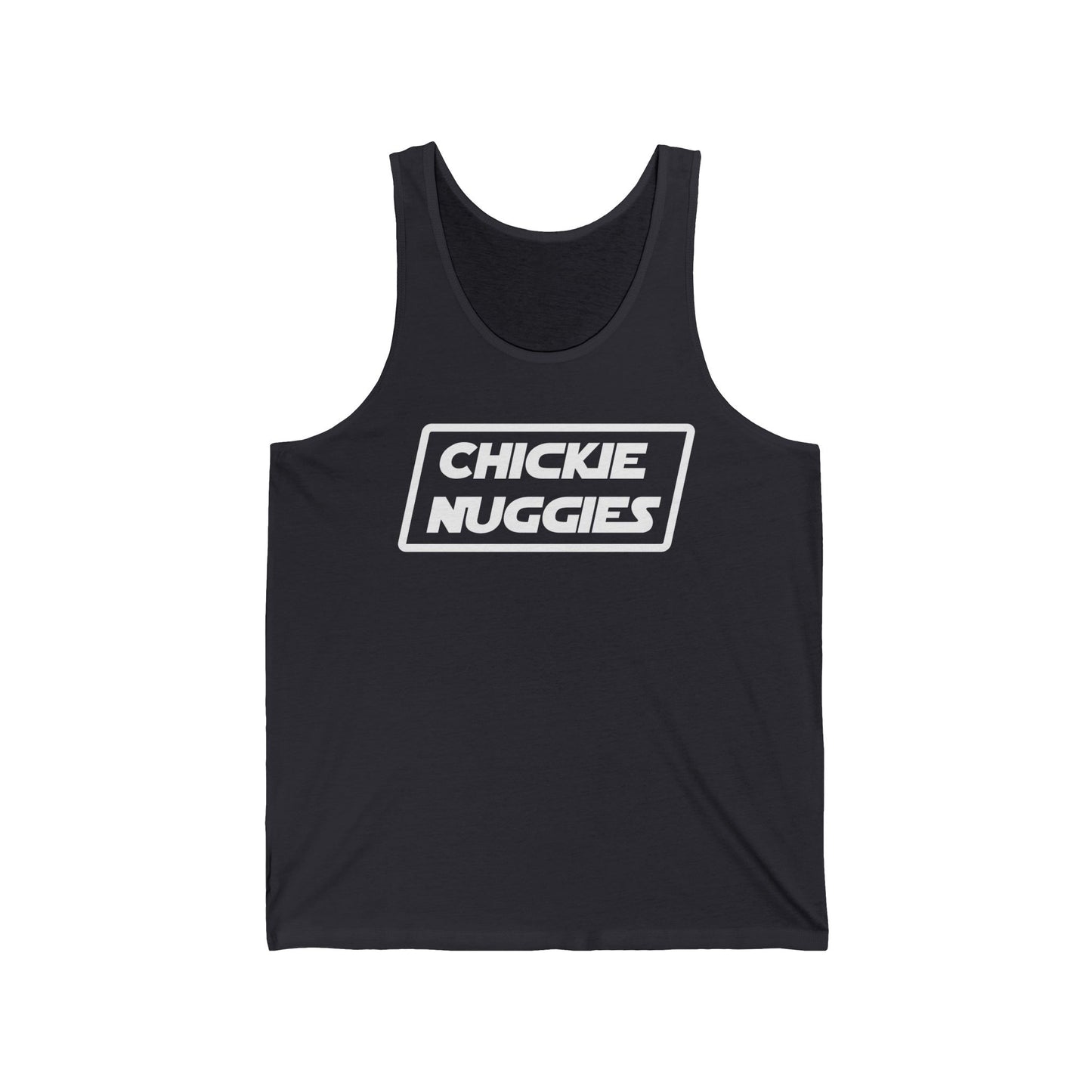 Funny Chickie Nuggies Chicken  Nuggets Foodie Tank Top For Men Women