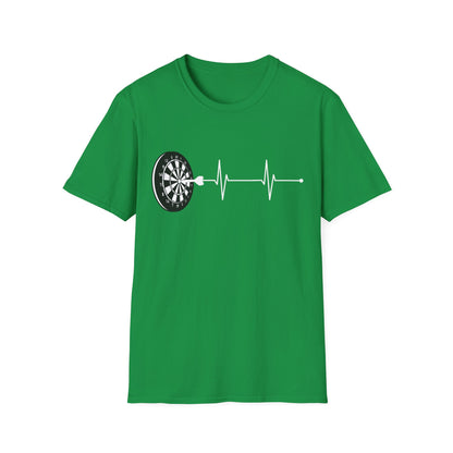 Cute Dart Heartbeat Dart Player Men Women Dart Board Lovers T-Shirt