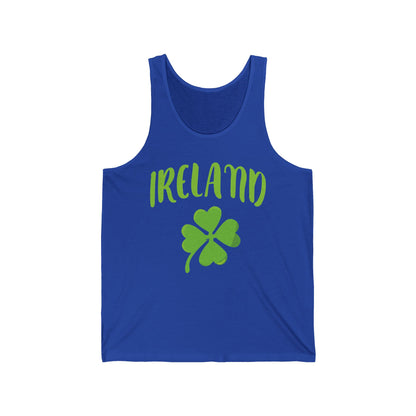 Ireland Shamrock St Patricks Day Clover Irish Tank Top For Men Women Tank Top