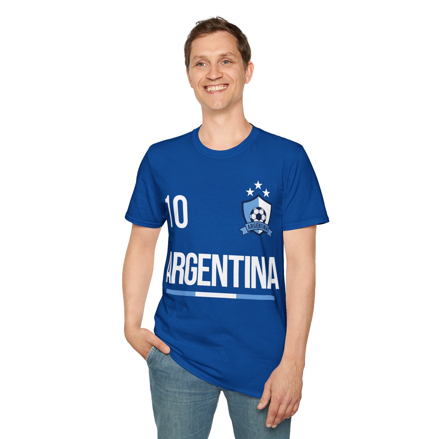 Argentina Soccer Tee Flag Football Champ 2022 Gift 2026 T-Shirt