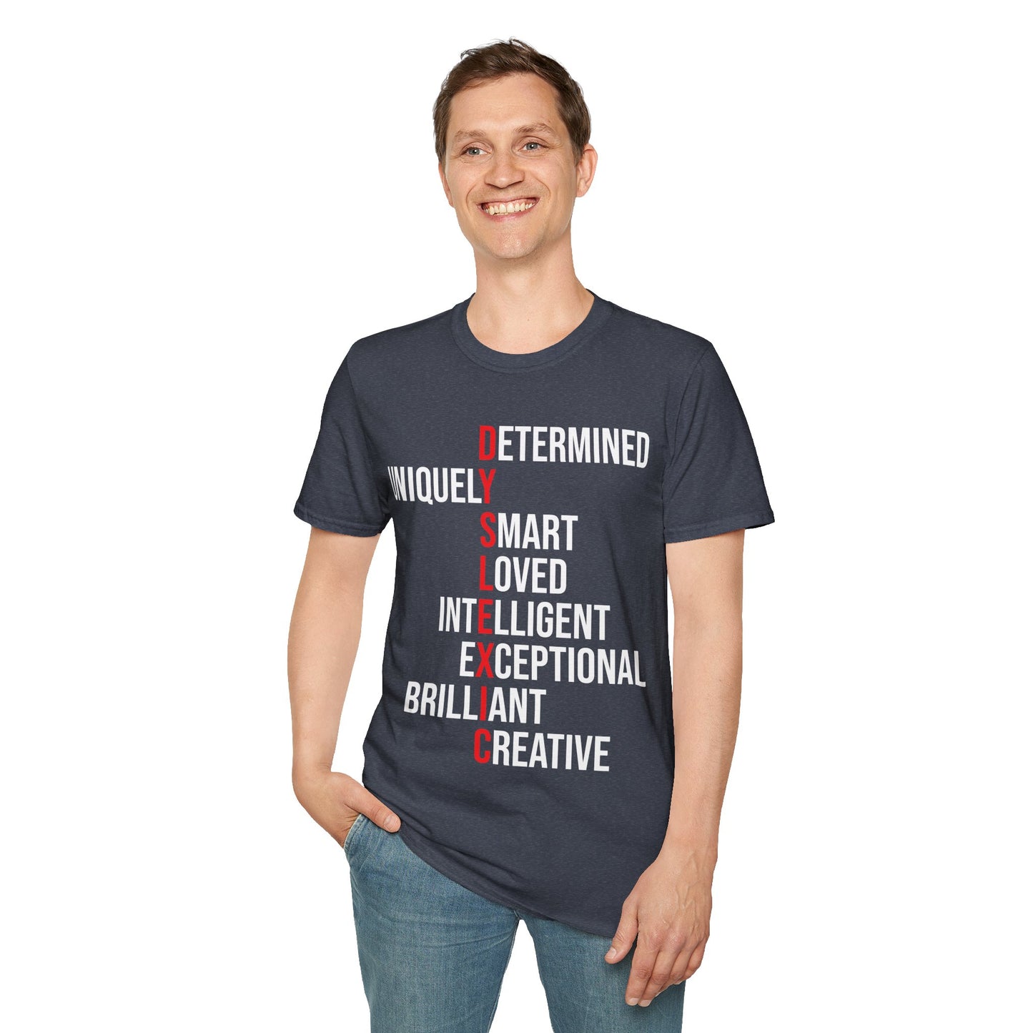 Dyslexia Awareness Teacher Therapist Unique Dyslexic Reading Therapy T-Shirt Men Women Kids