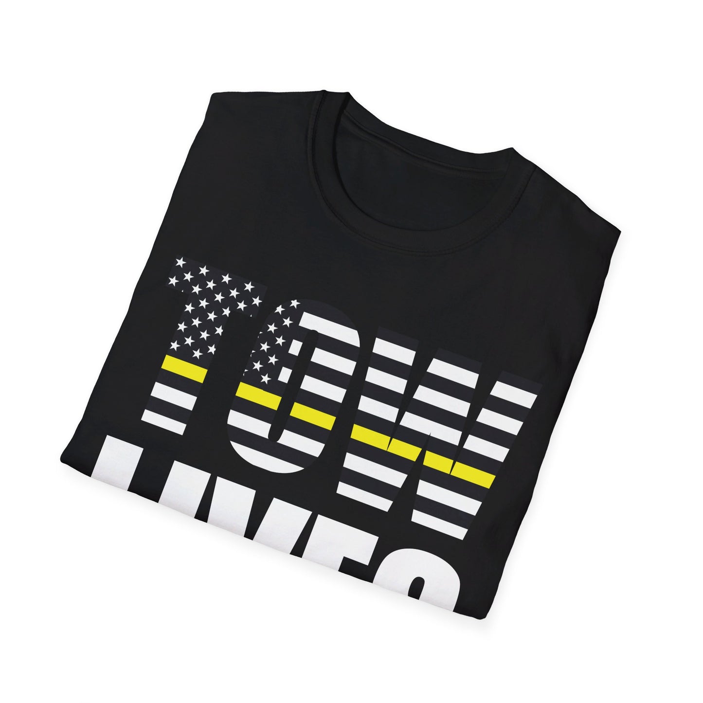 Tow Lives Matter Thin Yellow Line Tow Truck Driver Birthday Gift T-shirt Men