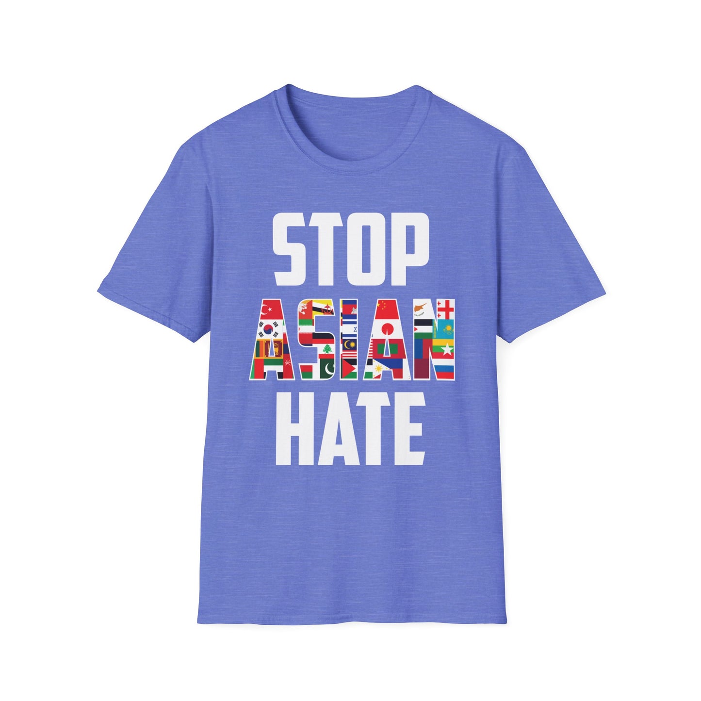 Stop Asian Hate Proud Asian American Justice Anti-Racism Equality T-Shirt