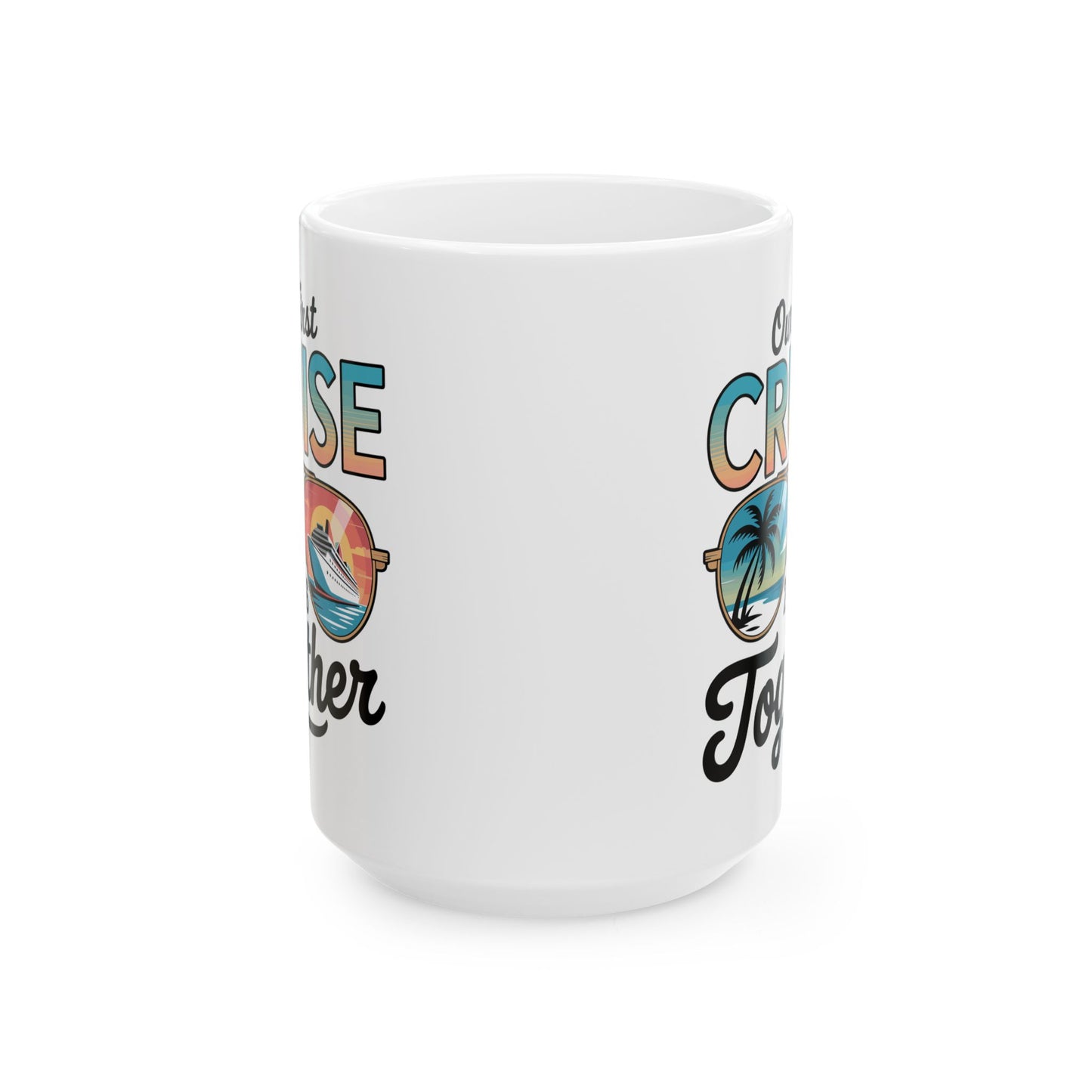 Our First Cruise 2026 Together Cute Matching Couples Cruise Coffee Mug For Men Women