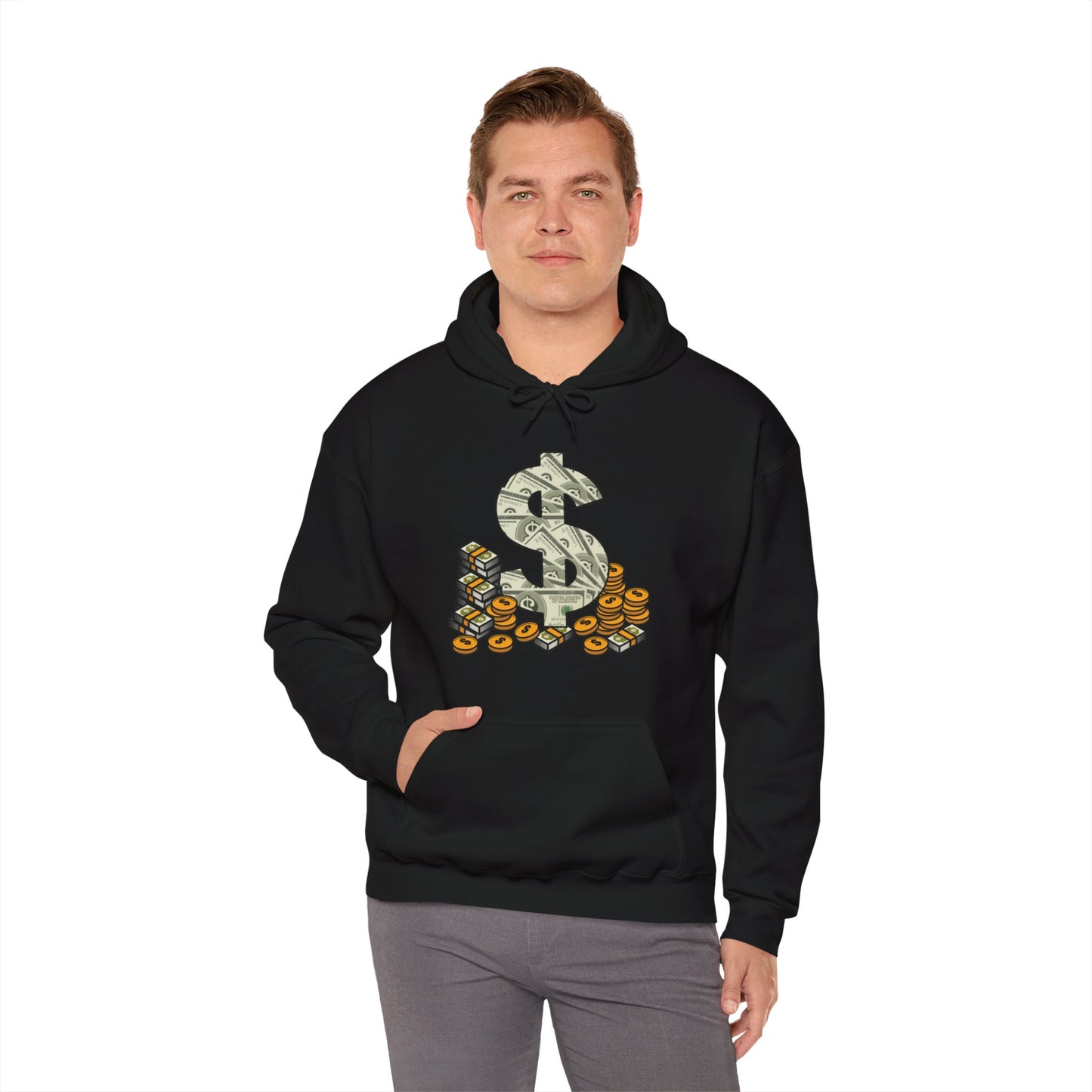 Cool As Dollar Bill Dollar Sign $$ Gift Hoodie For Men Women Hoodie