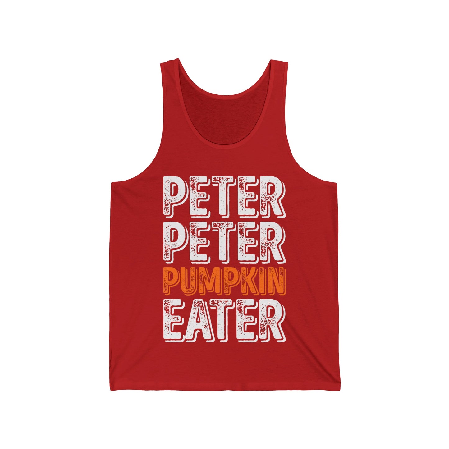 Funny Peter Pumpkin Eater Halloween Matching Vintage Tank Tops Men Women