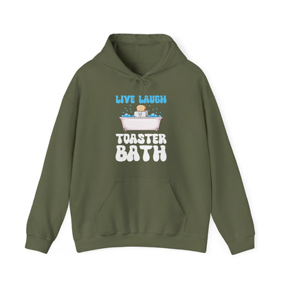 Funny Live Laugh Toaster Bath Bathing Toaster Hoodie For Men Women Hoodie