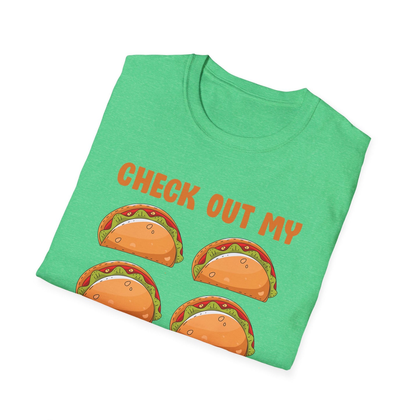 Funny Check Out My Six Pack 6-Pack Tacos Gym Food Foodie T-Shirt