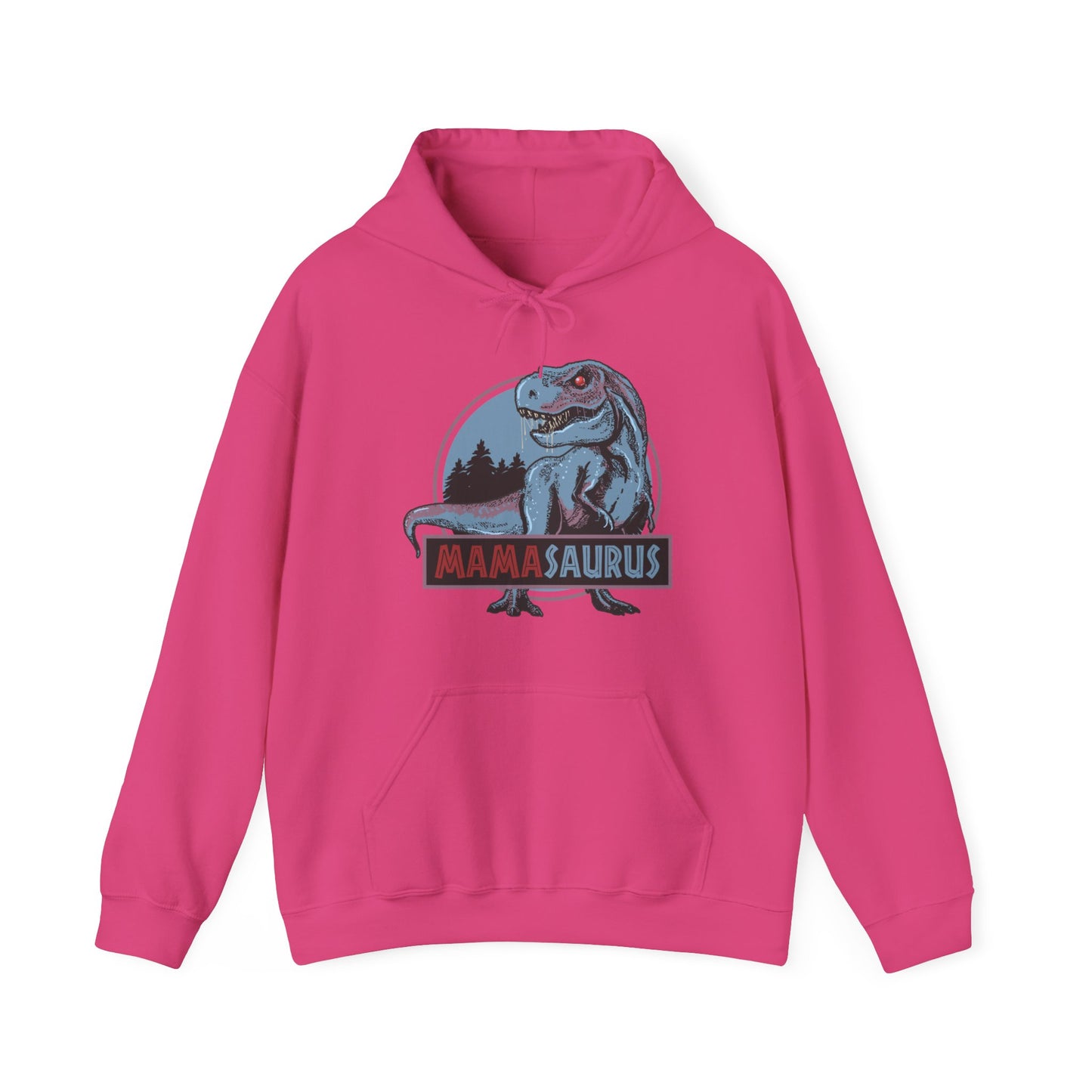 Mamasaurus Funny T-Rex Dinosaur Mama Saurus Family Matching Mothers Day Hoodie