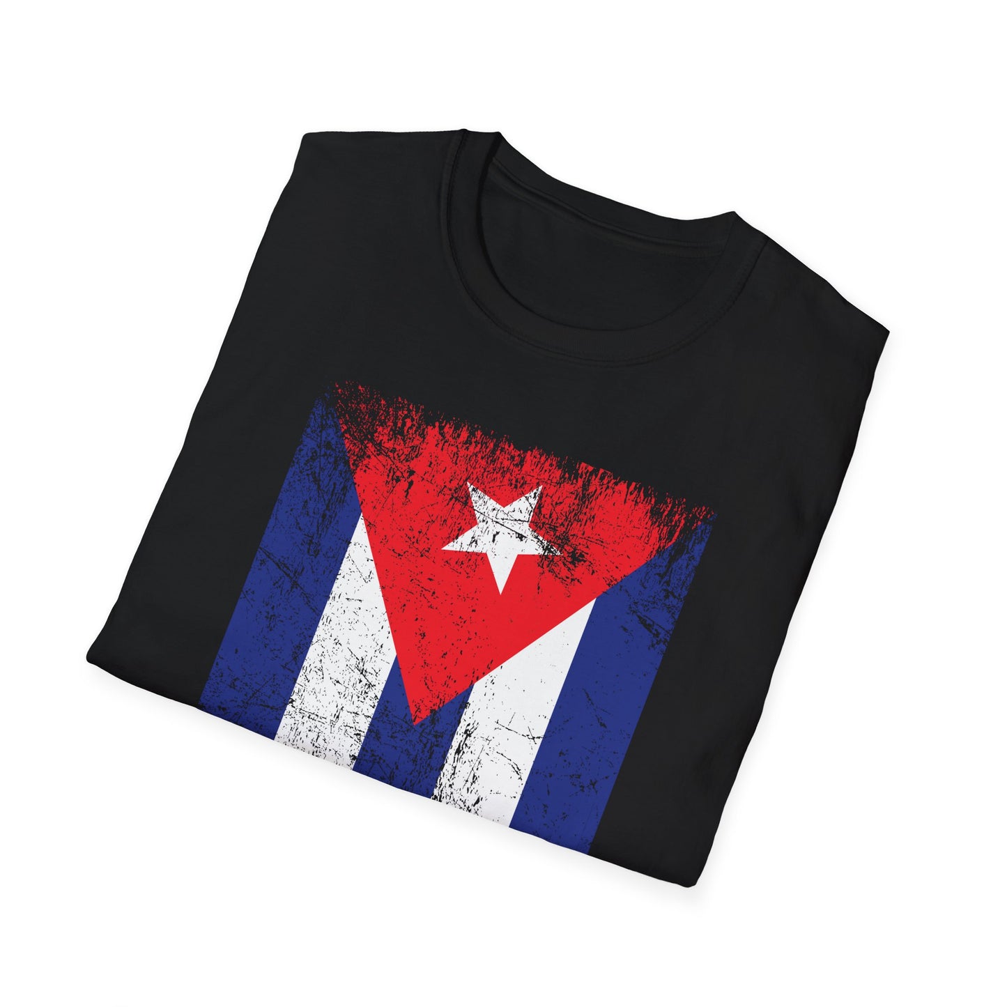 Cuba Distressed Vintage Cuba Flag Cuban T-Shirt For Men Women