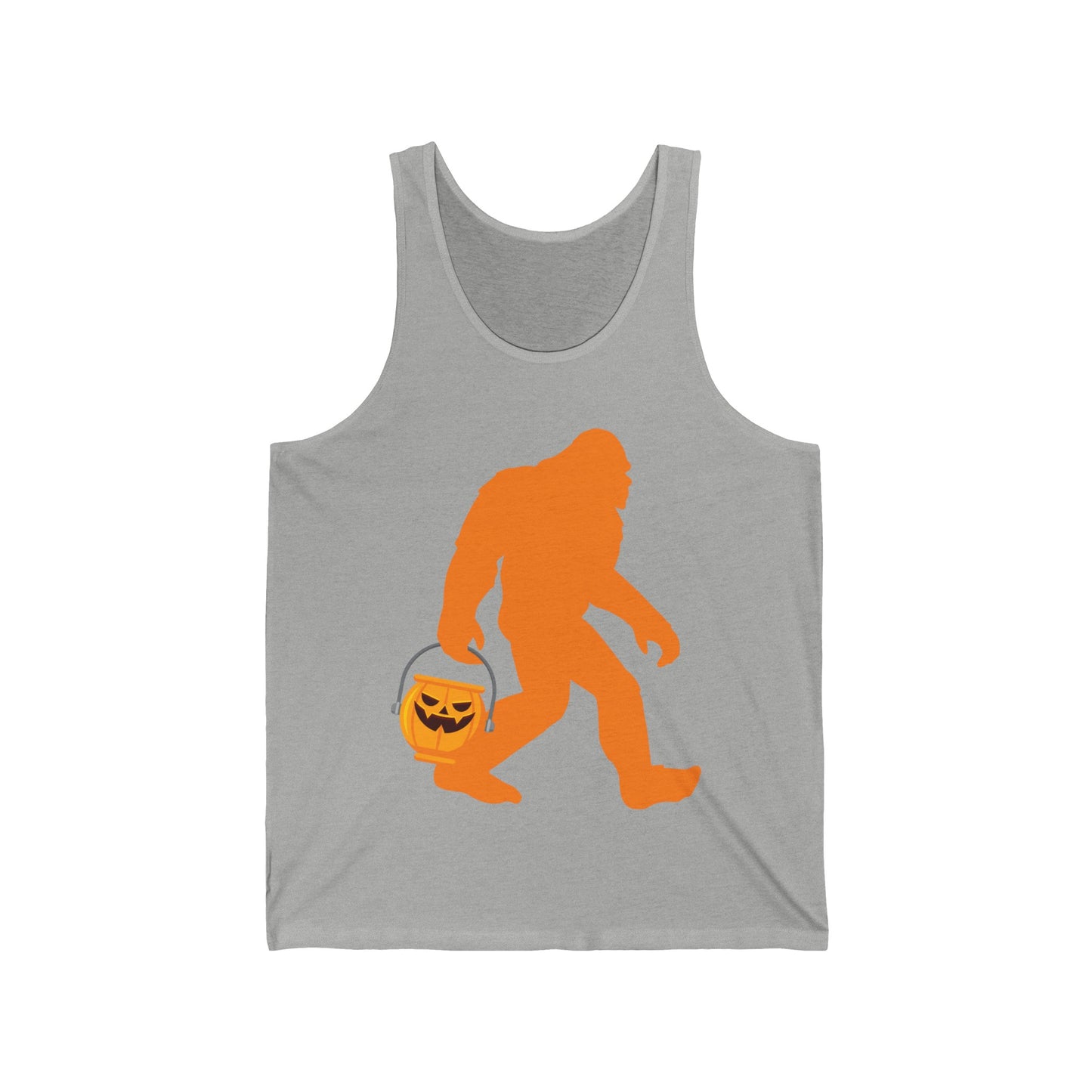 Funny Bigfoot Halloween Trick or Treat Costumes Tank Tops For Men Women