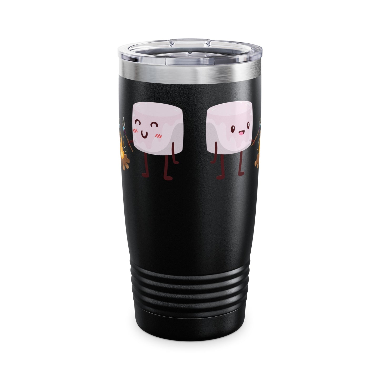 Marshmallow Grill People Camping Gift Funny Tumbler