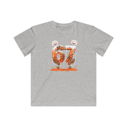 Basketball 67 Six Seven Funny Gen Alpha Meme Drip T-Shirt