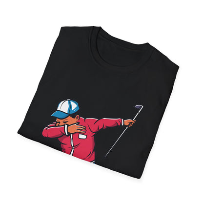 Funny Dabbing Golf Player Golfer Golfing Funny Boys Men Dab Dance T-Shirt For Men Women T-Shirt