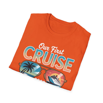 Our First Cruise 2026 Together Cute Matching Couples Cruise T-Shirt For Men Women