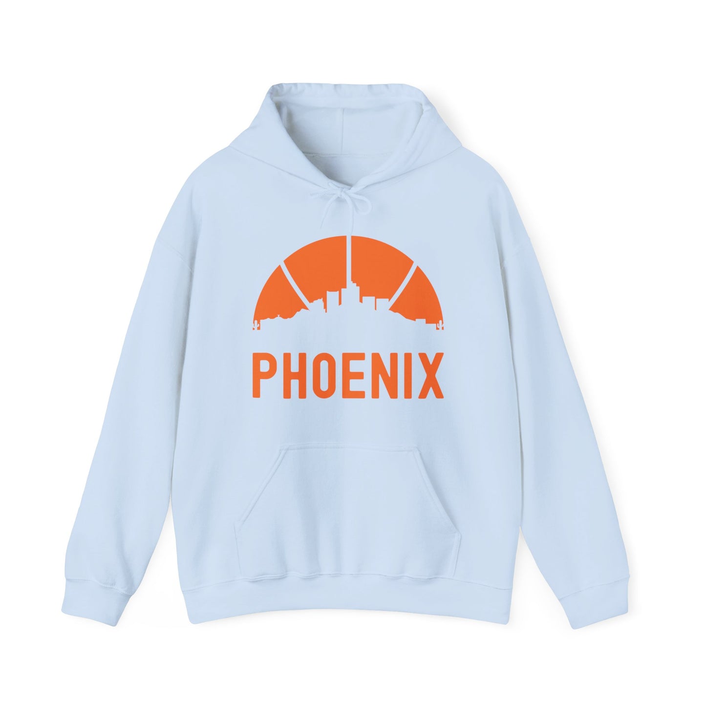 Phoenix Skyline Basketball B-Ball Arizona City Retro Hoodie For Men Women