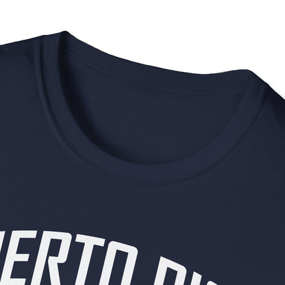 Puerto Rico Flag Retro Text T-Shirt