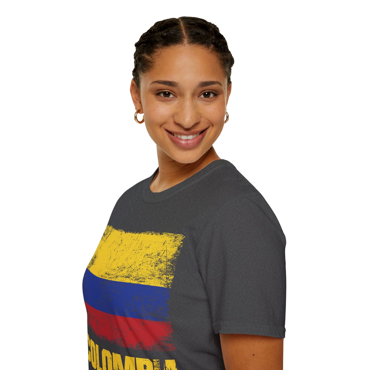 Colombia Columbian Flag Outfit T-Shirt For Men Women T-Shirt