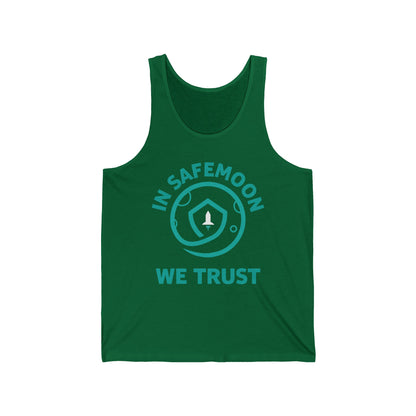 In Safemoon We Trust Blockchain Cryptocurrency Crypto  Men Women Tank Top