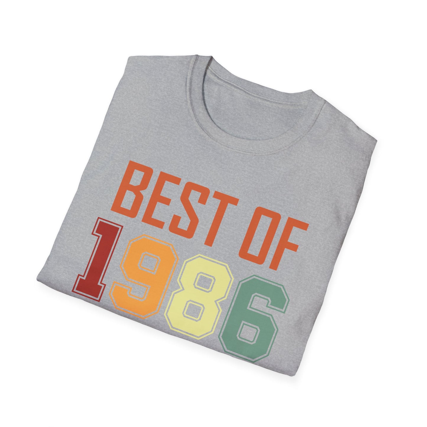 Funny Vintage Best of 1986 40 Year Old Gift 40th Birthday T-Shirt For Men Women T-Shirt