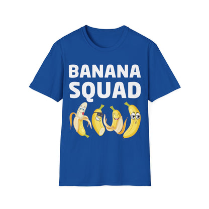 Funny Banana Squad Fruit Banana Lover T-Shirt For Men Women Kids T-Shirt