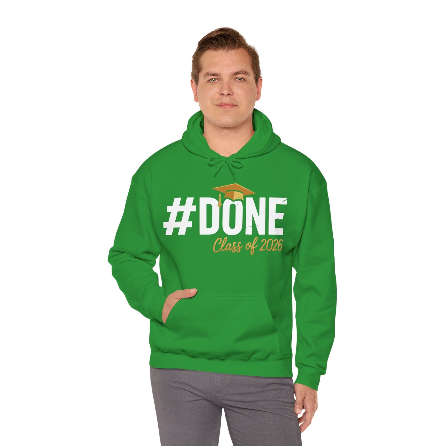 #Done Class of 2026 Graduation So Done Senior 2026 Grad Hoodie For Men Women