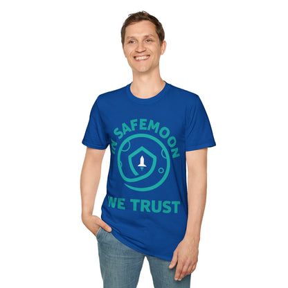 In Safemoon We Trust Blockchain Cryptocurrency Crypto  Men Women T-Shirt