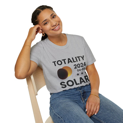 Totality Solar Eclipse 2024 America Retro Total Eclipse T-Shirt For Men Women T-Shirt