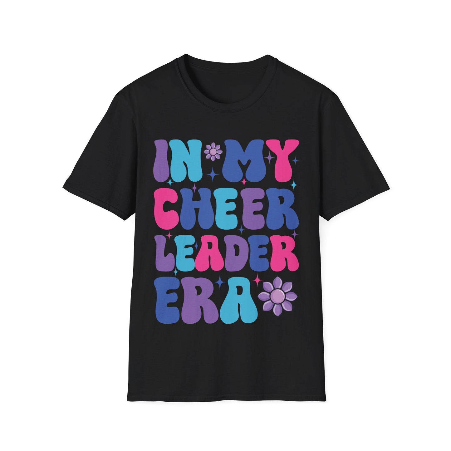 Funny In My Cheerleader Era Cheerleading Girls Teens Women T-Shirt