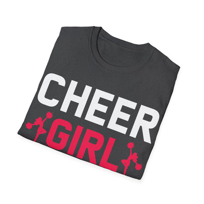 Funny Cheer Team Cheerleading Cheering Cheerleader T-Shirt For Women Girls T-Shirt