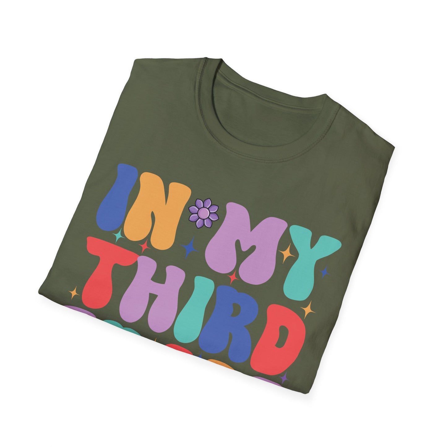 Funny In My 3rd Grade Era Back to School In My Third Grade Era T-Shirt For Men Women T-Shirt