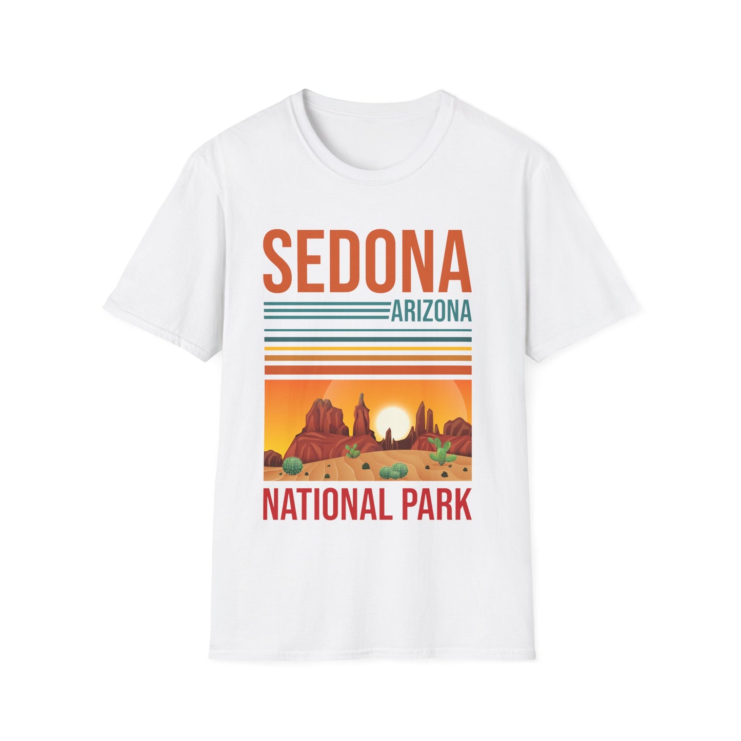 Sedona Arizona National Park Mountains Camping Vacation T-Shirt For Men Women Travelers