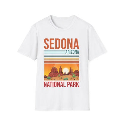 Sedona Arizona National Park Mountains Camping Vacation T-Shirt For Men Women Travelers