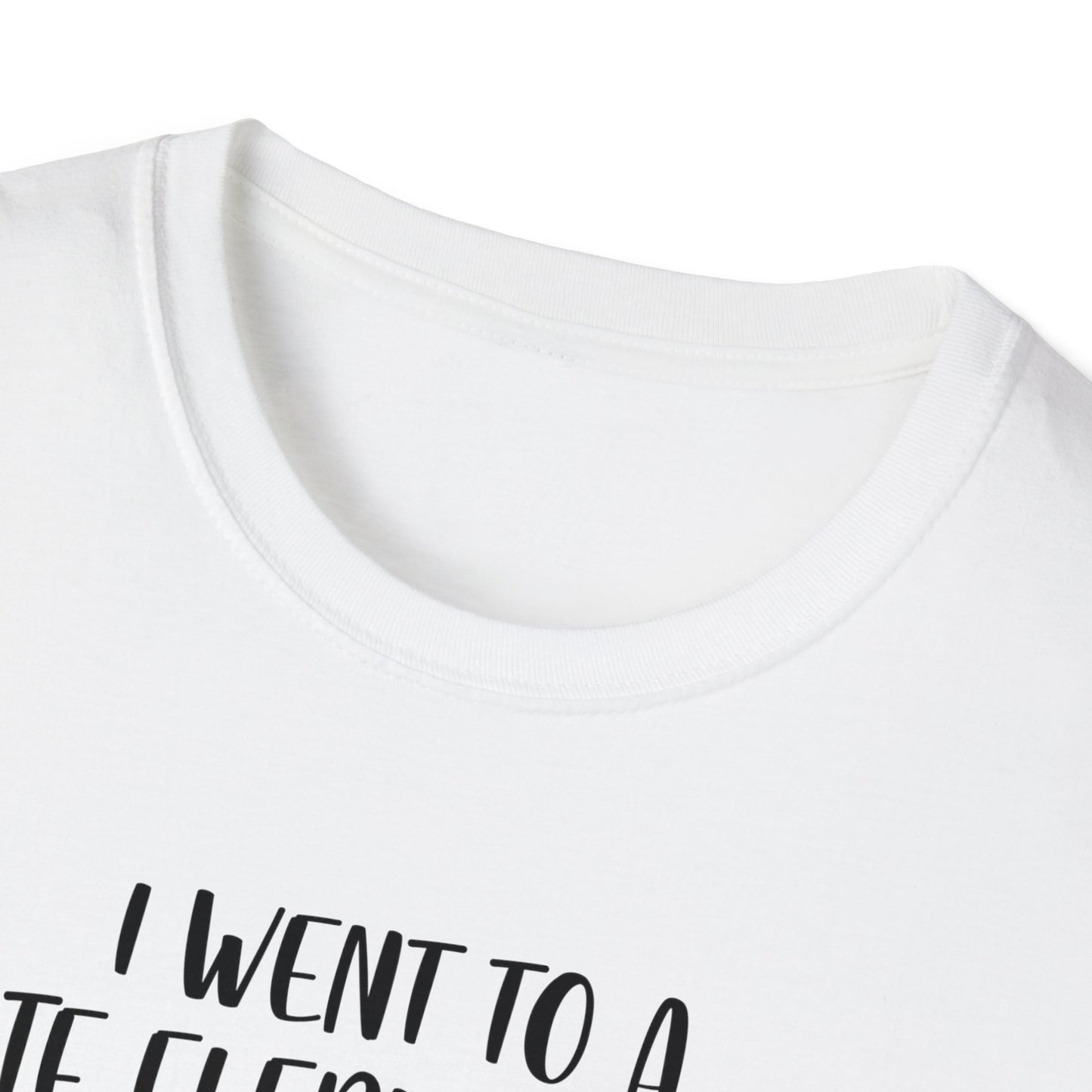 I Went To A Party And All I Got White Elephant Christmas Fun T-Shirt Gift Exchange Contest T-Shirt