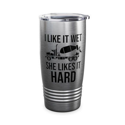 Funny Concrete Mixer Cement Mixer Truck Driver Gift Tumbler