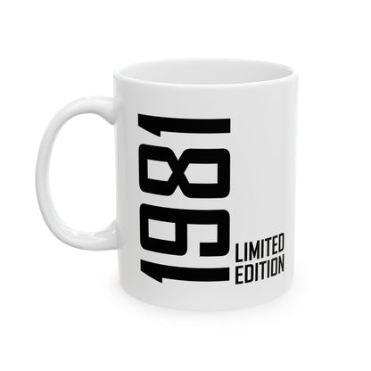 45 th Birthday 45 Years 1981 Gift Coffee Mug For Men Women