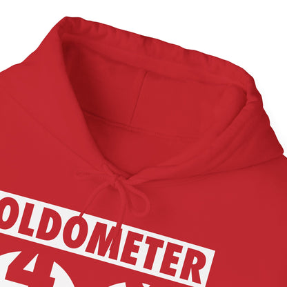 Funny Oldometer Odometer 50th Birthday Gift 50 yrs Old Joke Hoodie For Men Women Hoodie