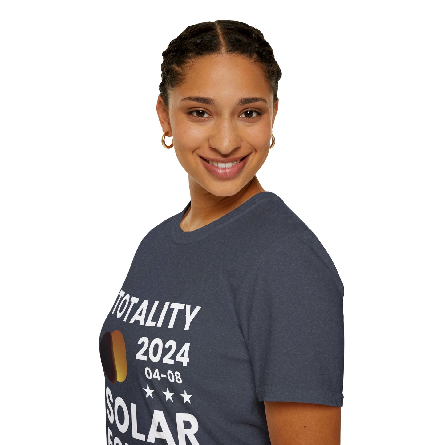 Totality Solar Eclipse 2024 America Retro Total Eclipse T-Shirt For Men Women T-Shirt