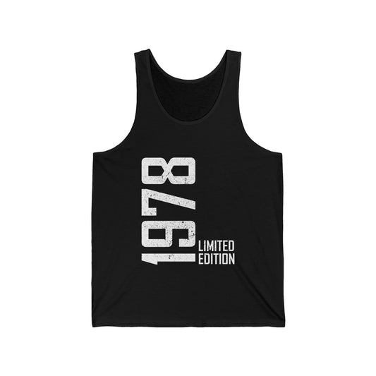 45th Birthday 45 Years 1978 Gift Tank Tops For Man Woman